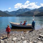 Family doing boat tour in a sunny day 150x150