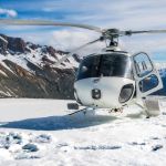 Helicopter snowy mountain 150x150