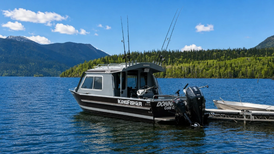 Kingfisher boat sustutdene