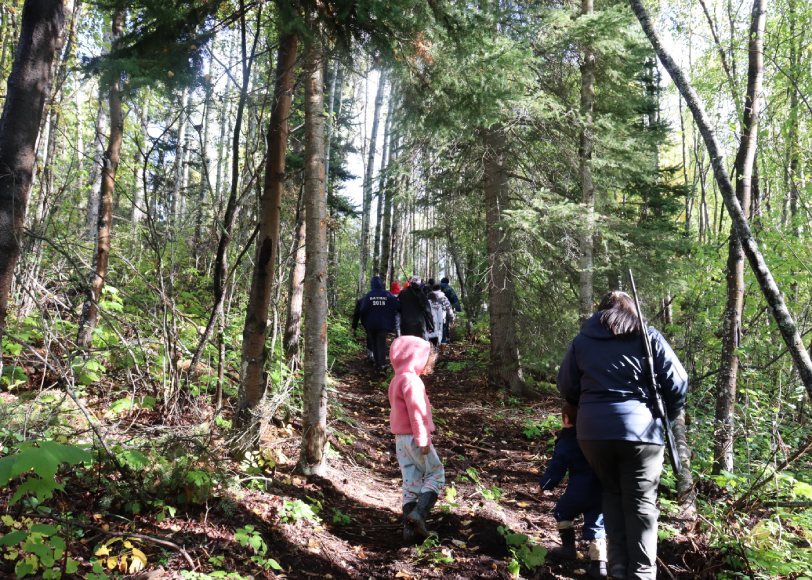 People doing hiking