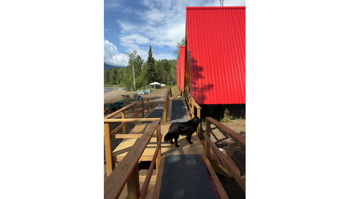 Ramp wheelchair