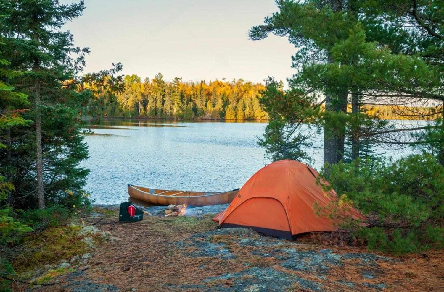 Tenting campsite rentals