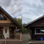 Vintage cabins outside 150x150