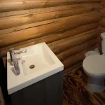 Washroom vintage cabin 150x150