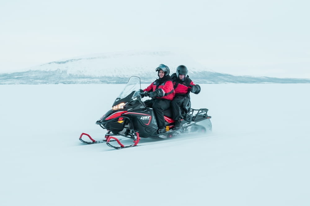 What to Expect on a Winter Snowmobile Tour at Takla Lake