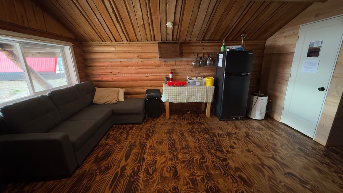 Kitchen sofa vintage cabin