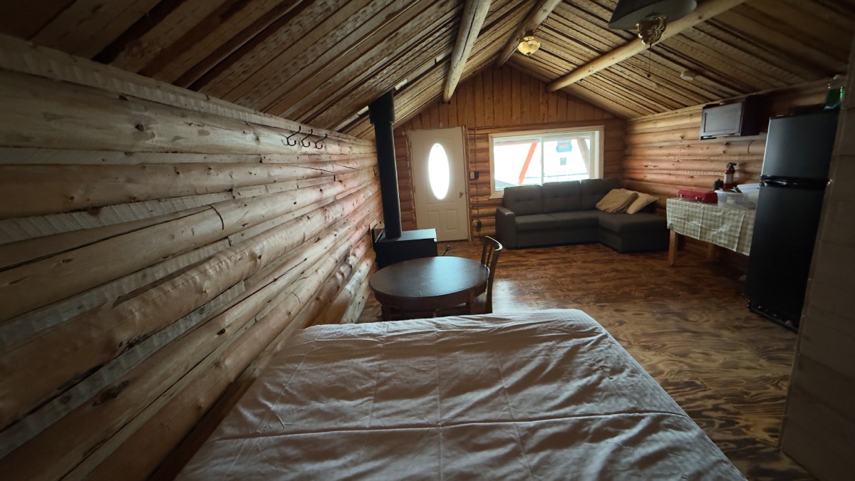 Vintage cabin inside